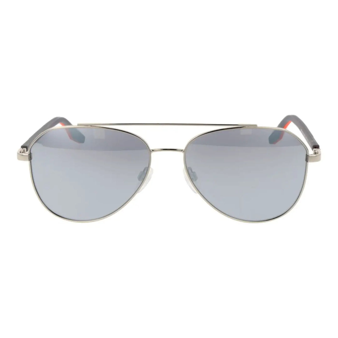 Converse Silver Rubber Sunglasses