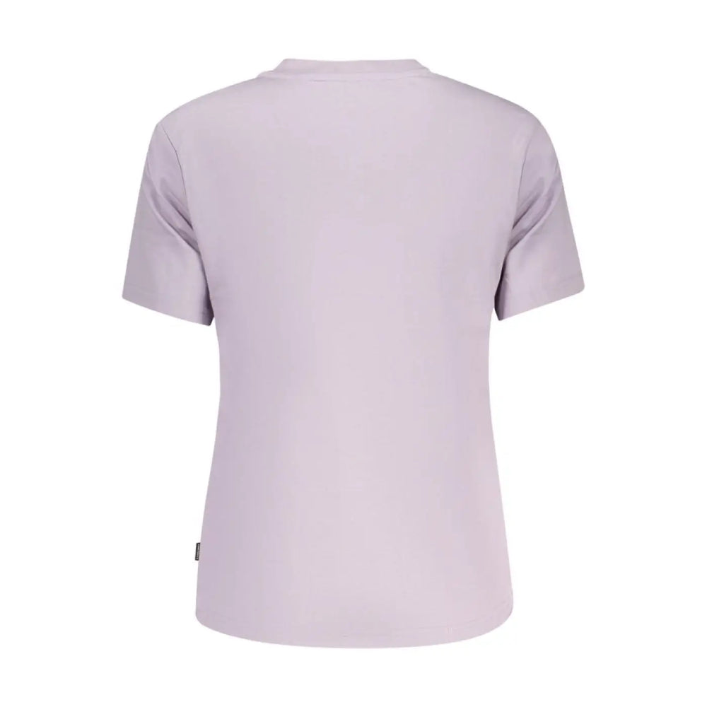 Converse Violet Cotton Women’s T-shirt