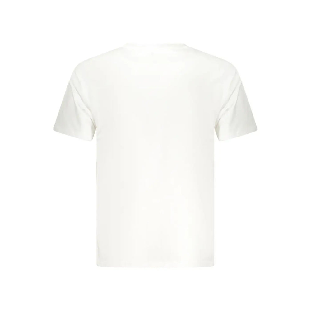 Converse White Cotton Men T-shirt