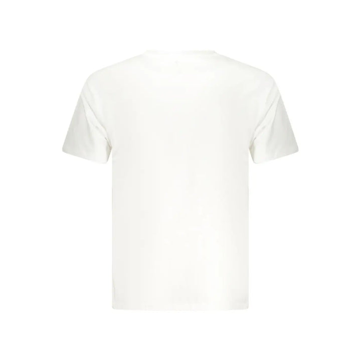 Converse White Cotton Men T-shirt