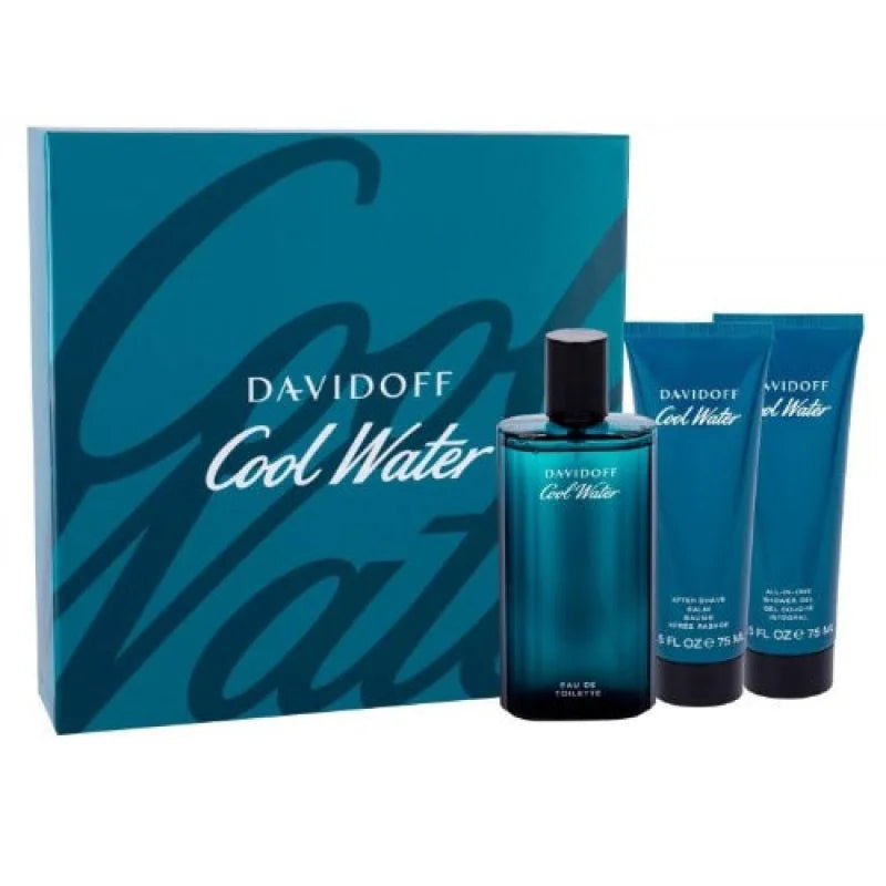 Refreshing Cool Water Toilette Spray and Shave Balm Gift Set Men’s Sets Davidoff