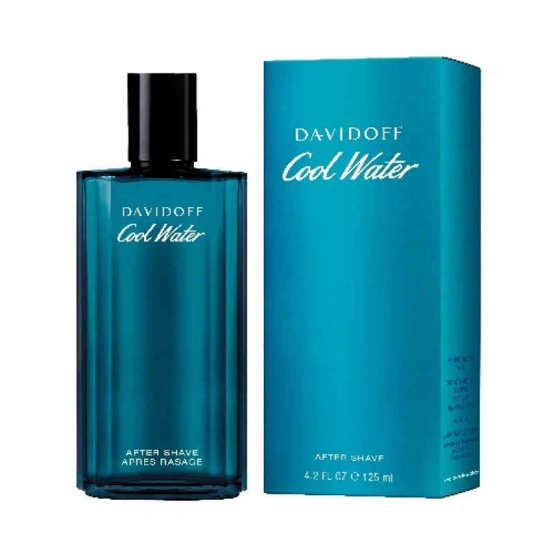 Masculine Ocean Fresh Cool Water Aftershave Awakens Senses Davidoff