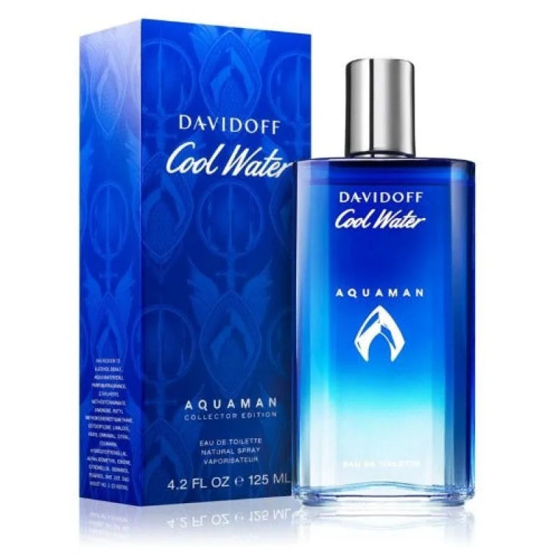 Dive into Cool Water Aquaman Collector Edition Fresh Scent Men’s Cologne Davidoff
