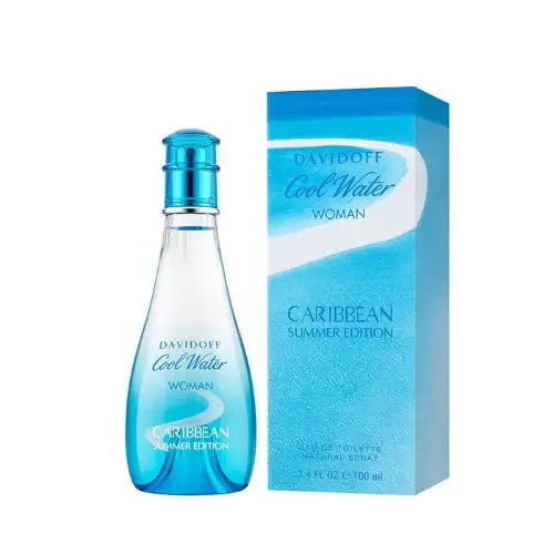 Experience the Essence of Cool Water Caribbean Summer Eau Women’s Perfume Davidoff