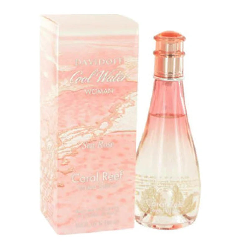 Vibrant Cool Water Sea Rose Coral Reef Eau Women’s Perfume Davidoff