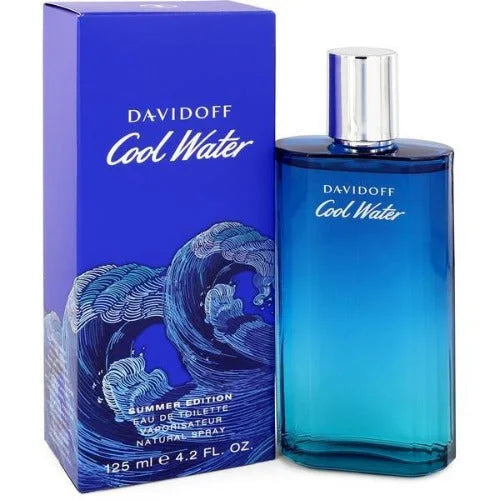 Cool Water Summer Edition Men’s Cologne Refreshing Beach Fragrance Davidoff