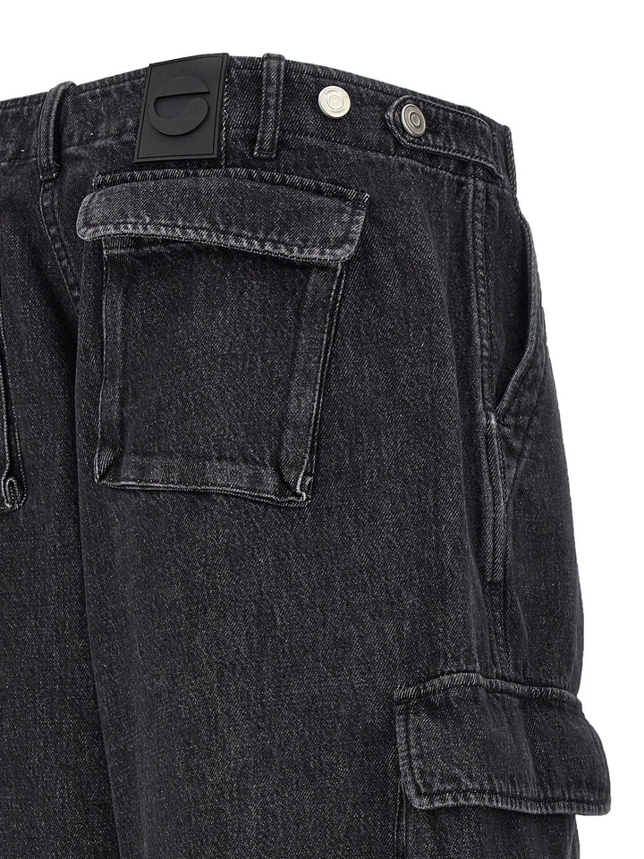 Coperni Black Cotton Jeans Denim