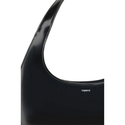 Coperni Black Leather Shoulder Bag
