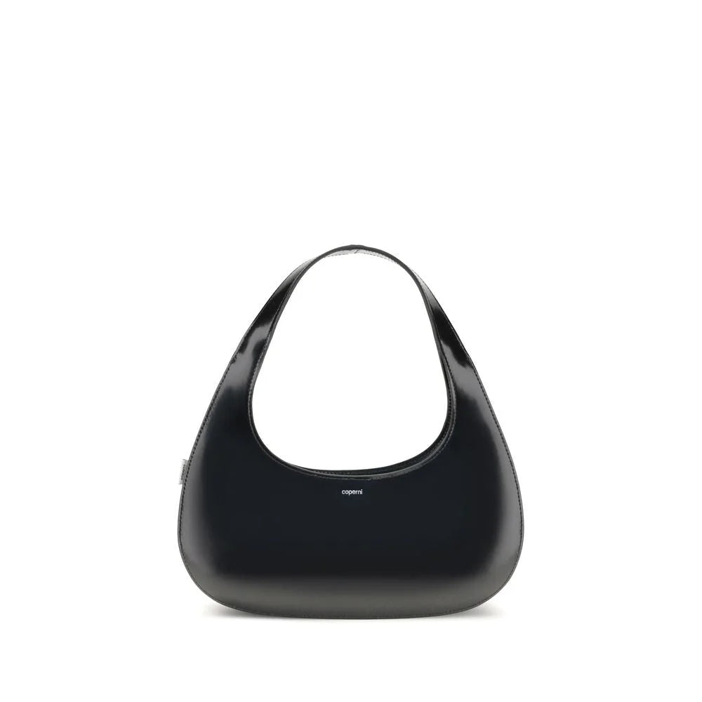 Coperni Black Leather Shoulder Bag