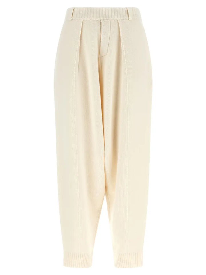 Coperni White Wool Casual Pants