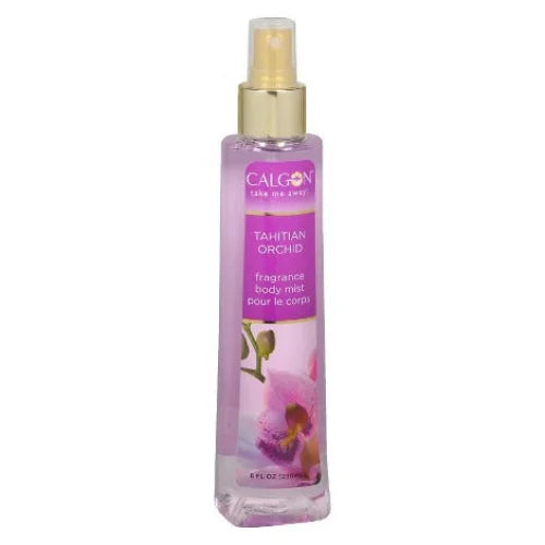 Calgon Tahitian Orchid women’s body mist bottle