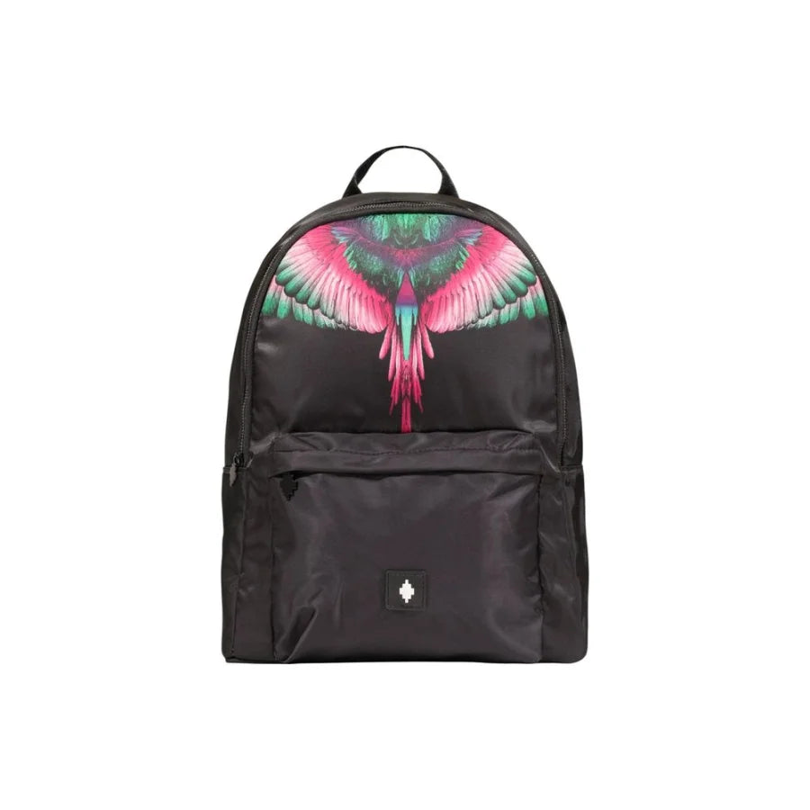 County of Milan Black Nylon Backpack