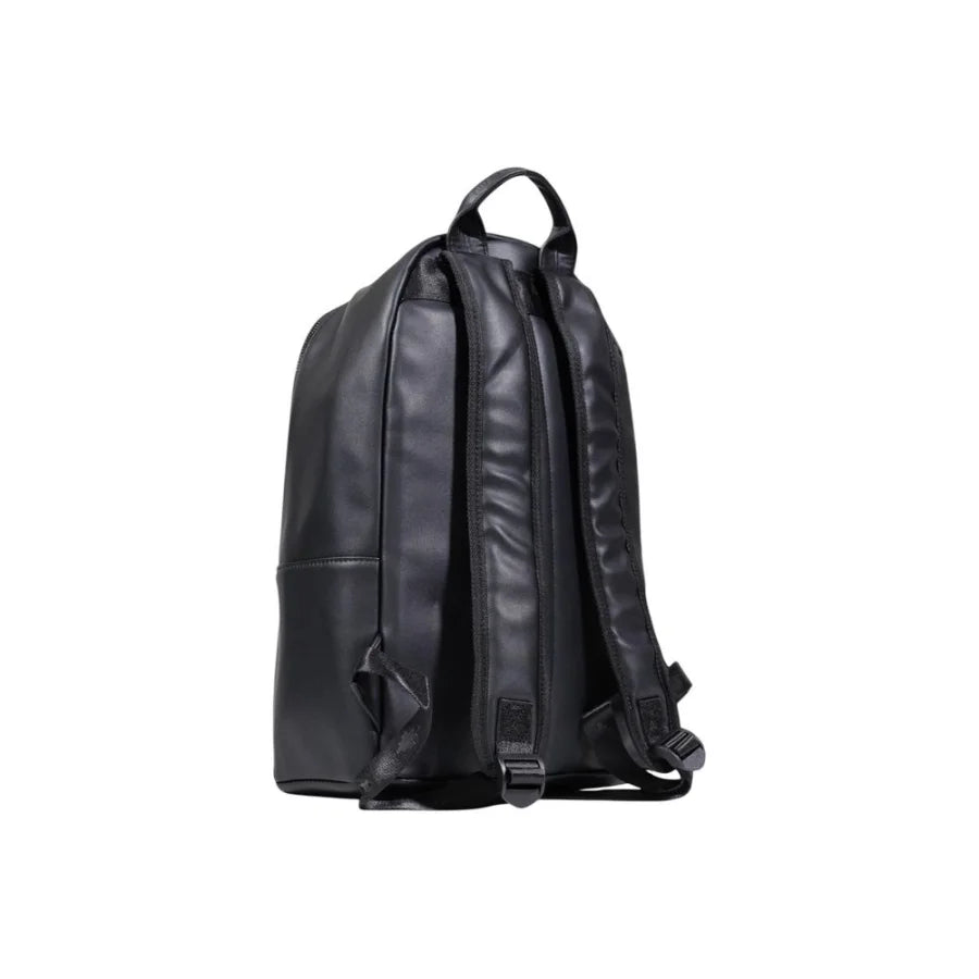 County of Milan Black Polyethylene Backpack