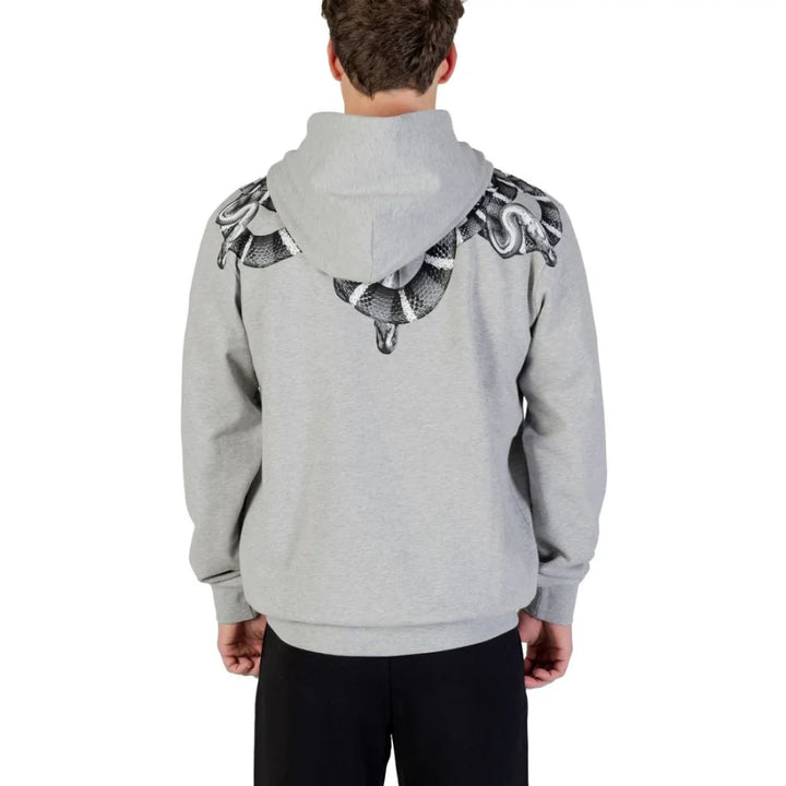 County of Milan Gray Cotton Hoodie