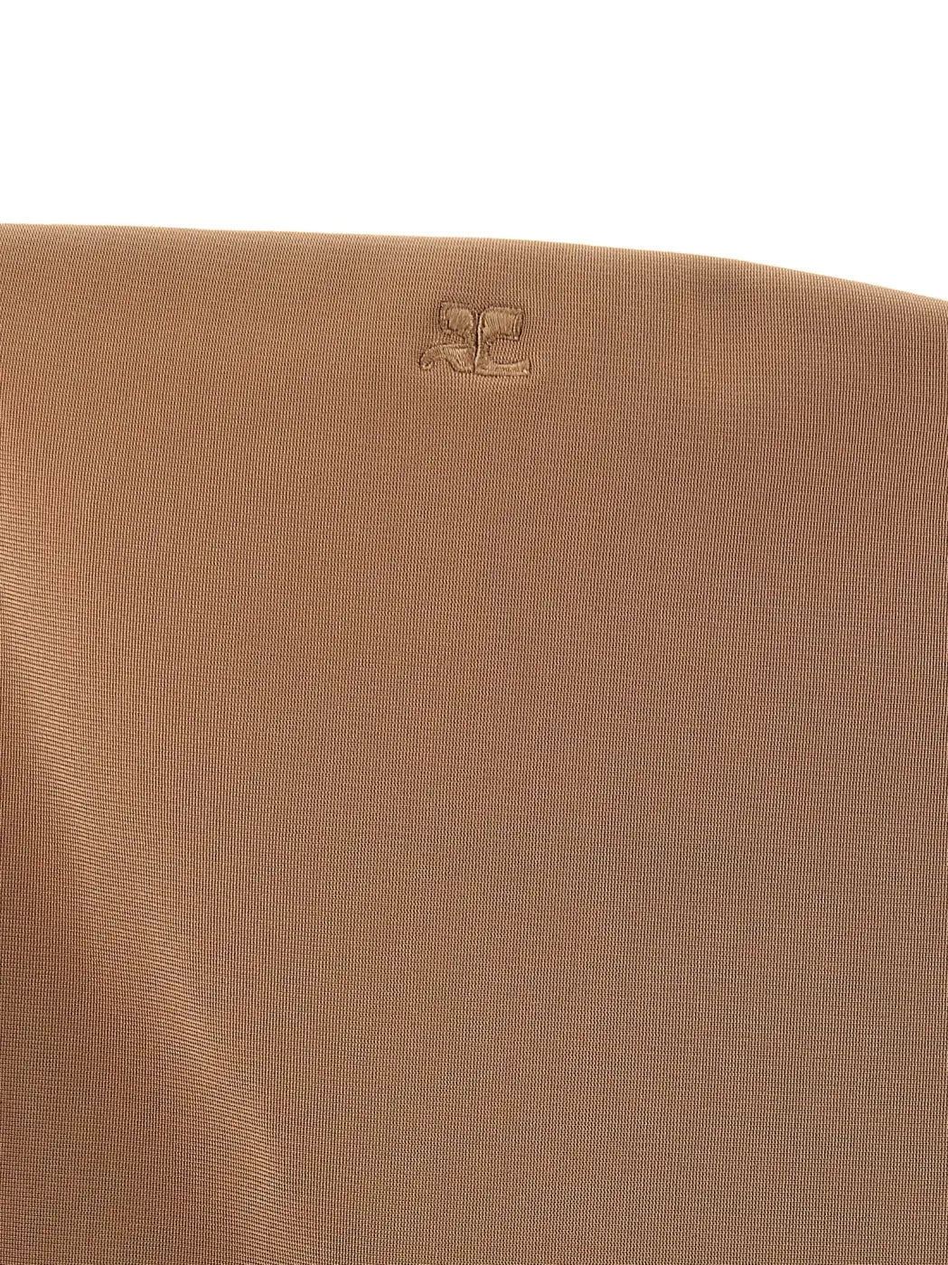 Courrèges Beige Viscose Bodysuit