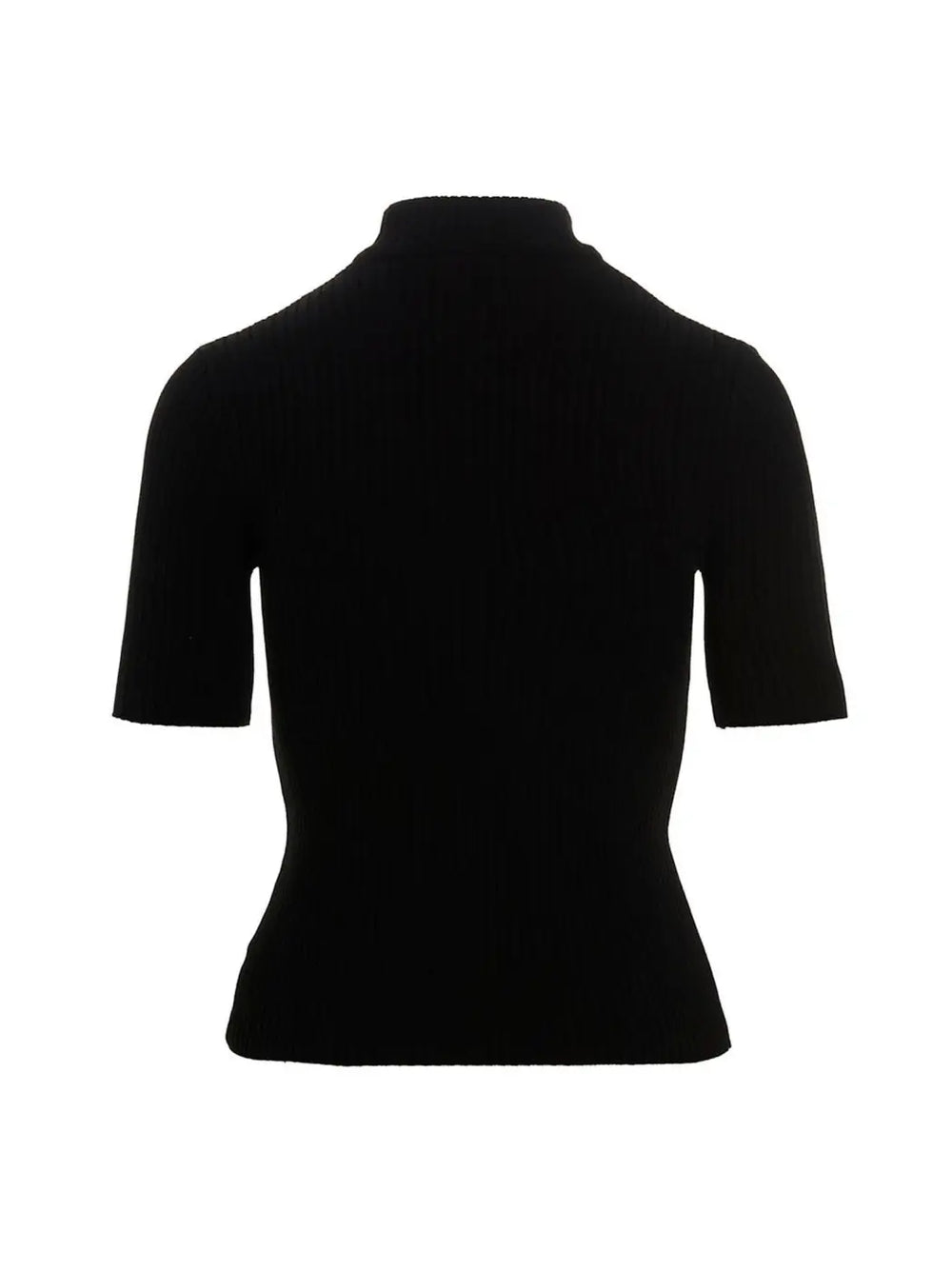 Courrèges Bicolor Viscose Cardigan