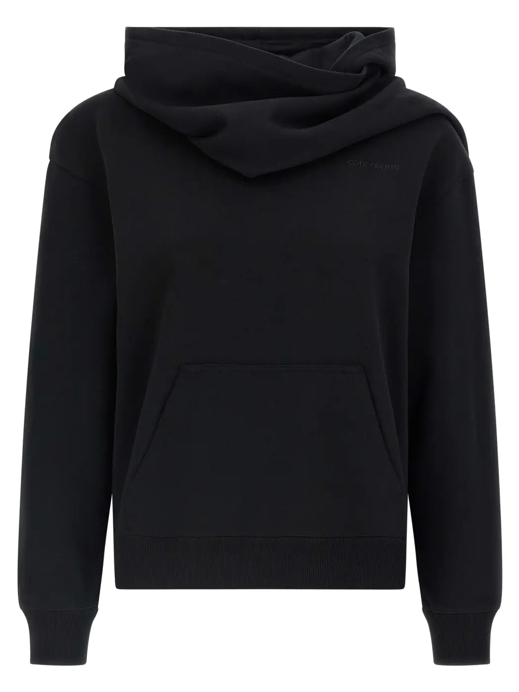 Women’s Courrèges Black Cotton Sweatshirt