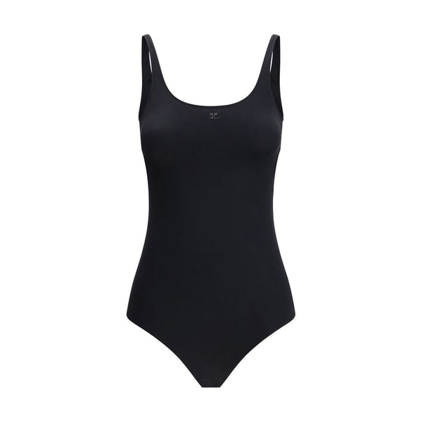 Courrèges Black Elastane One-piece Swimsuit - Women’s Swimsuits