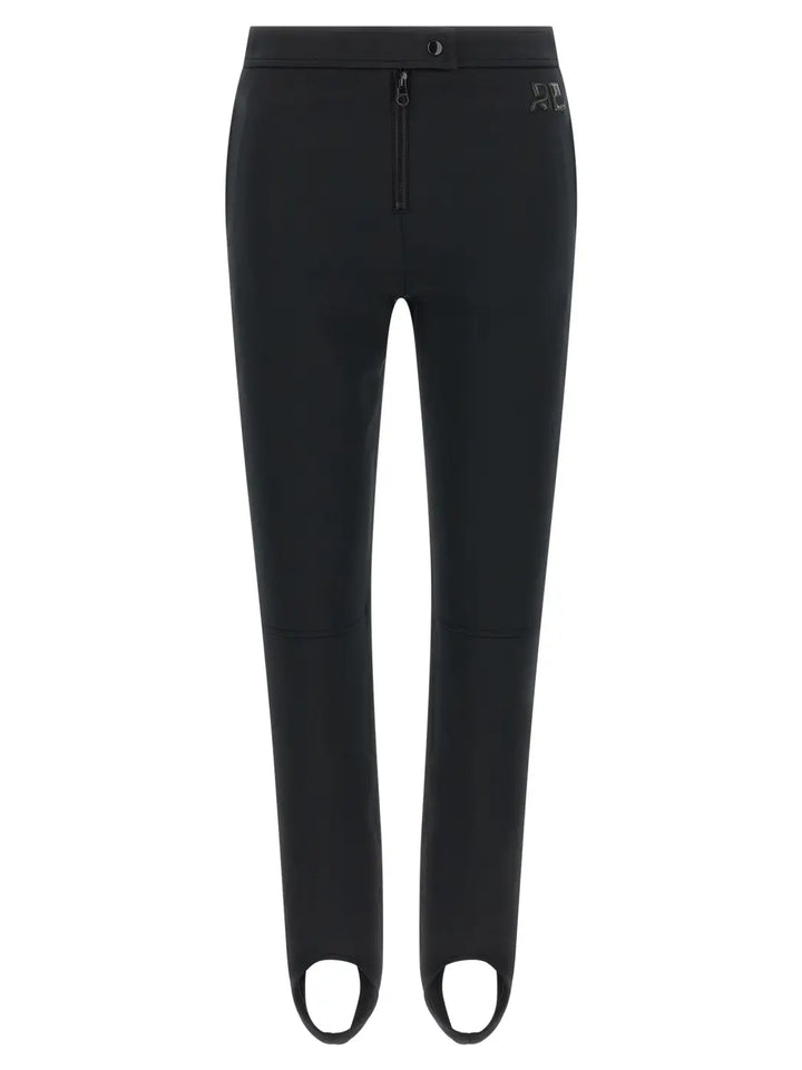 Courrèges Black Polyester Casual Pants