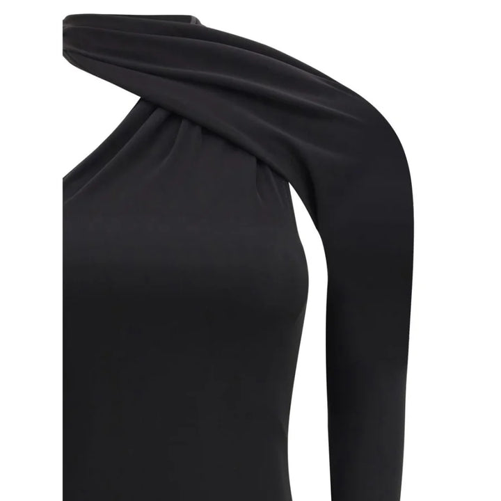 Courrèges Black Viscose Cocktail Dress