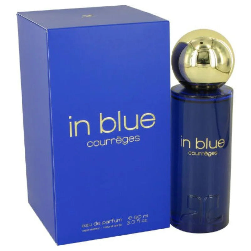 Courreges Women’s Perfume - In Blue Eau Floral Aquatic Scent Of Paris
