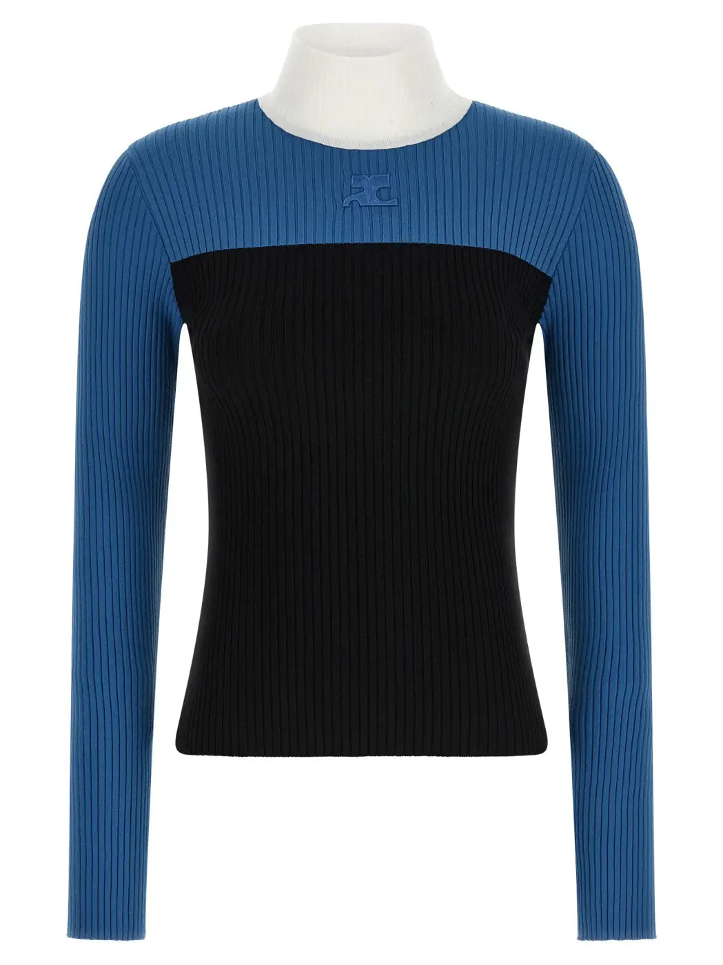 Courrèges Multicolor Viscose Cardigan