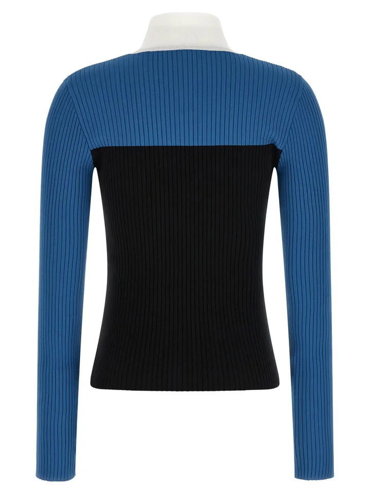 Courrèges Multicolor Viscose Cardigan
