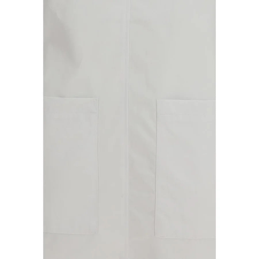 Courrèges White Cotton Casual Dress