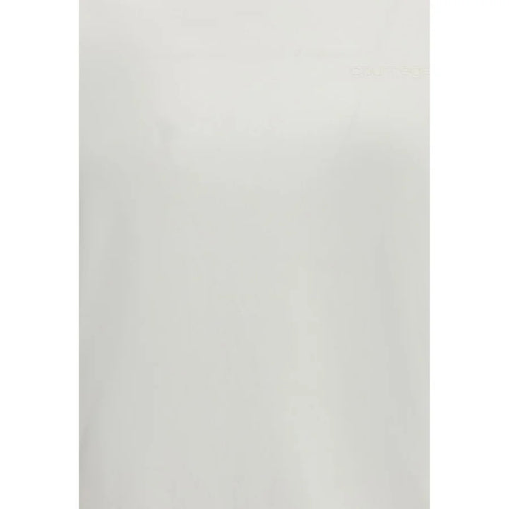Courrèges White Cotton T-Shirt