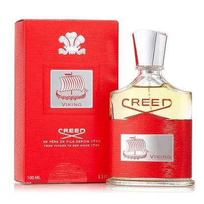 Creed Viking Eau Cologne Opens with Pink Pepper and Bergamot Burst Men’s