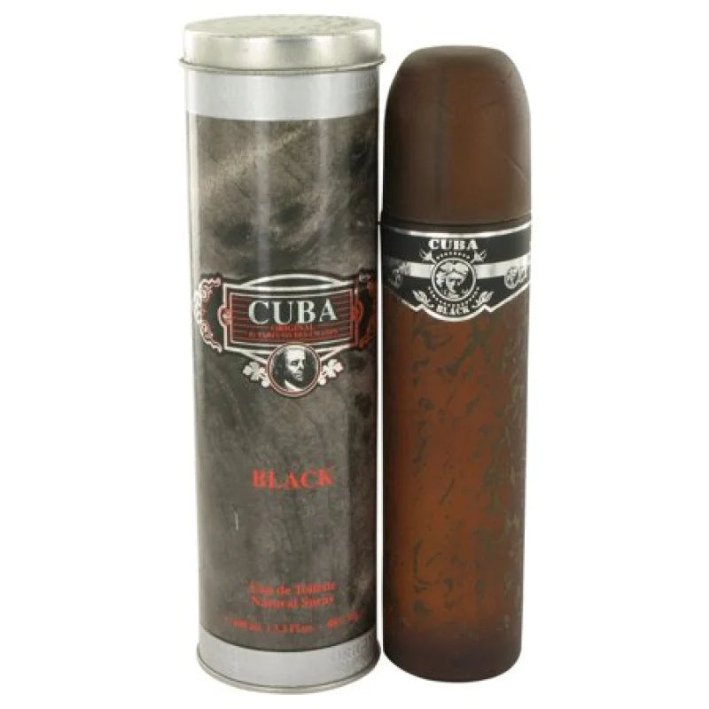 Cuba Men’s Cologne - Black Eau: Unleash Forbidden Depths