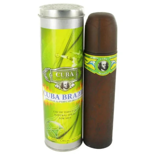 Cuba Brazil Cologne for Men Bold Masculine Perfume with Woody Notes Men’s