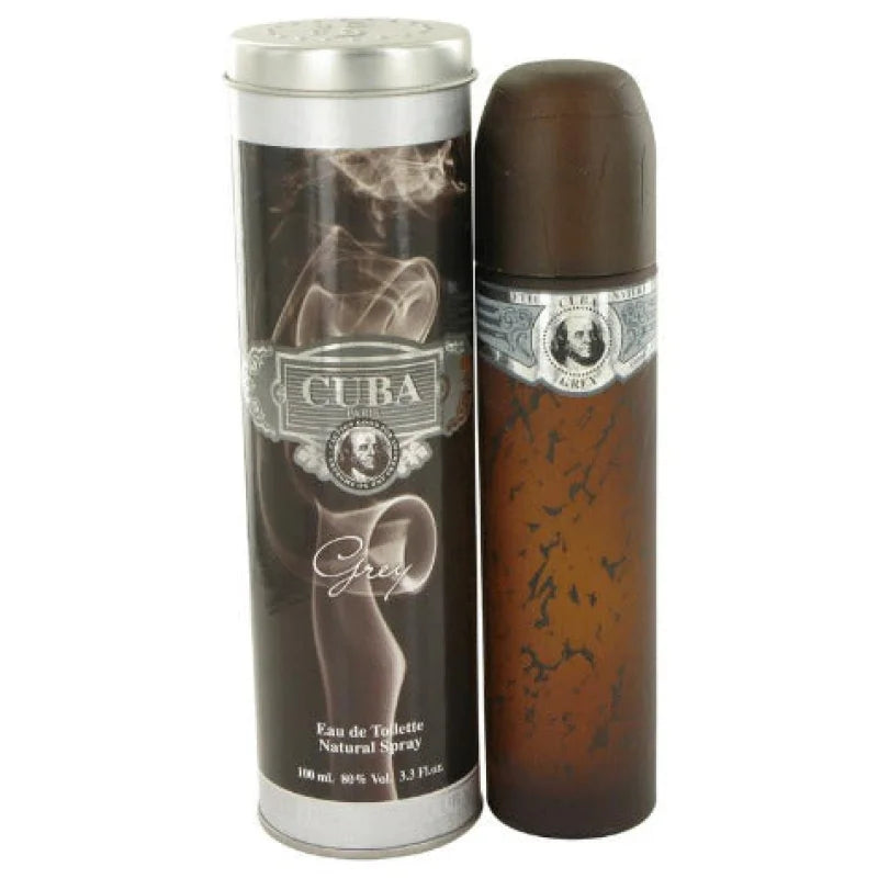 Cuba Grey Eau Unleashes a Chic Regal Masculine Signature Scent Men’s Cologne