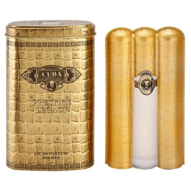 Cuba Prestige Legacy Eau de Toilette Smoky Floral Seduction Men’s Cologne