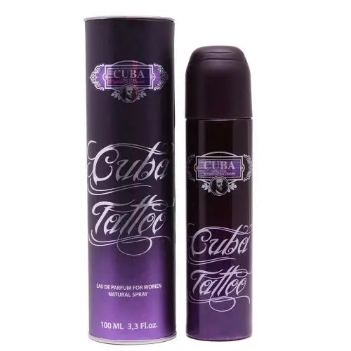 Experience the Allure of Cuba Tattoo Eau for Fall and Winter Adventures Women’s Perfume