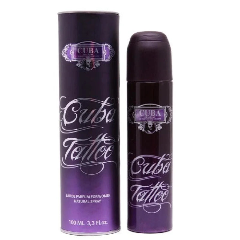 Spicy Floral Cuba Tattoo Eau Delight for Fall and Winter Adventures Women’s Perfume