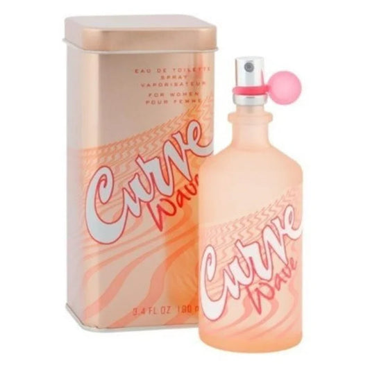 Curve Wave Eau Tropical Blossom Passion Hibiscus Musk Oasis Women’s Perfume Liz Claiborne