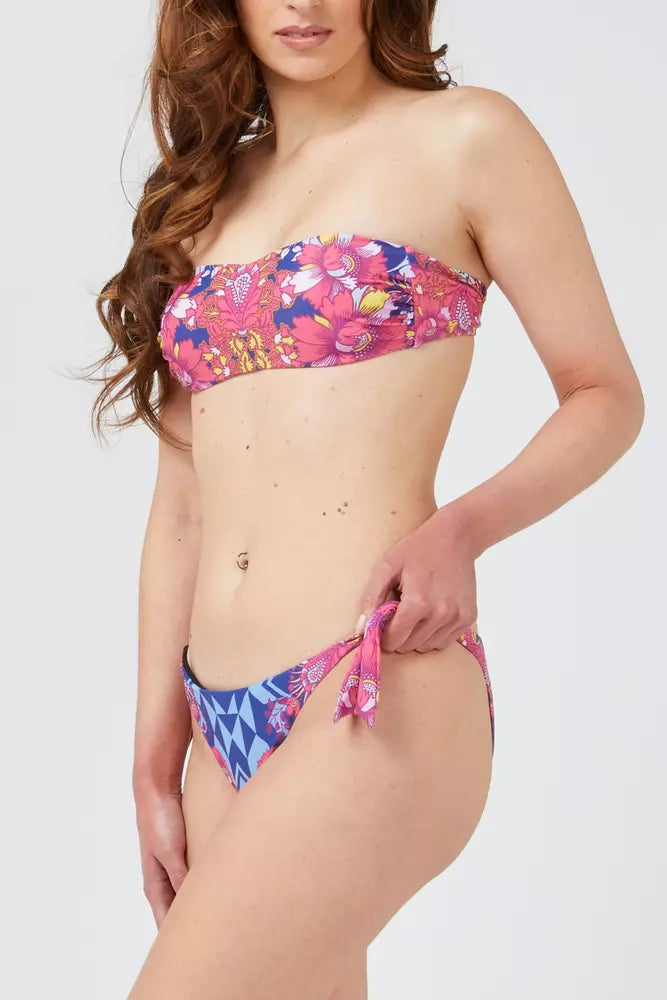 Custo Barcelona Fuchsia Polyester Women Bikini - Women’s Classic Bikinis