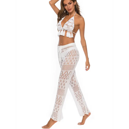 Stylish Cutout Swim Pants: Perfect for your next beach day! Trendsi