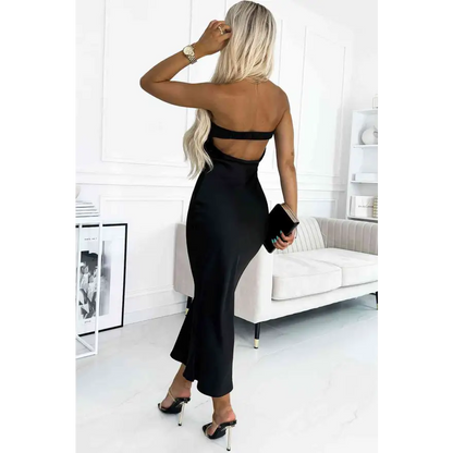 Elevate Your Style with the Cutout Strapless Bodycon Dress Clothing Tops Trendsi