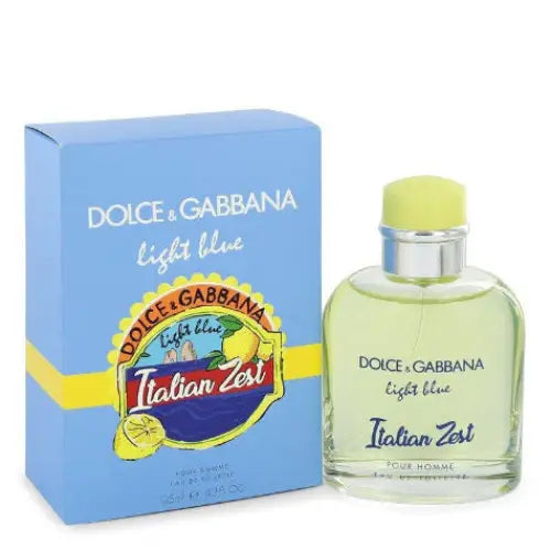 Experience the Allure of Light Blue Italian Zest Eau Energizing Splash Men’s Cologne Dolce & Gabbana