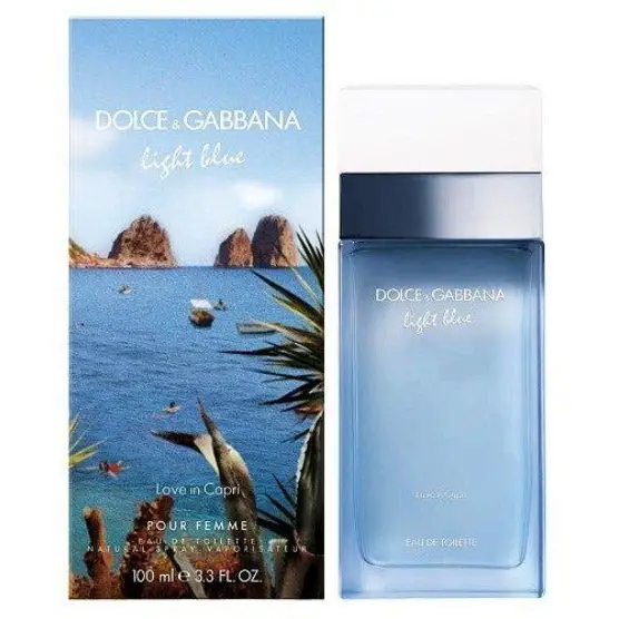 Experience Light Blue Love with a Refreshing Citrus Blossom Scent Women’s Perfume Dolce & Gabbana