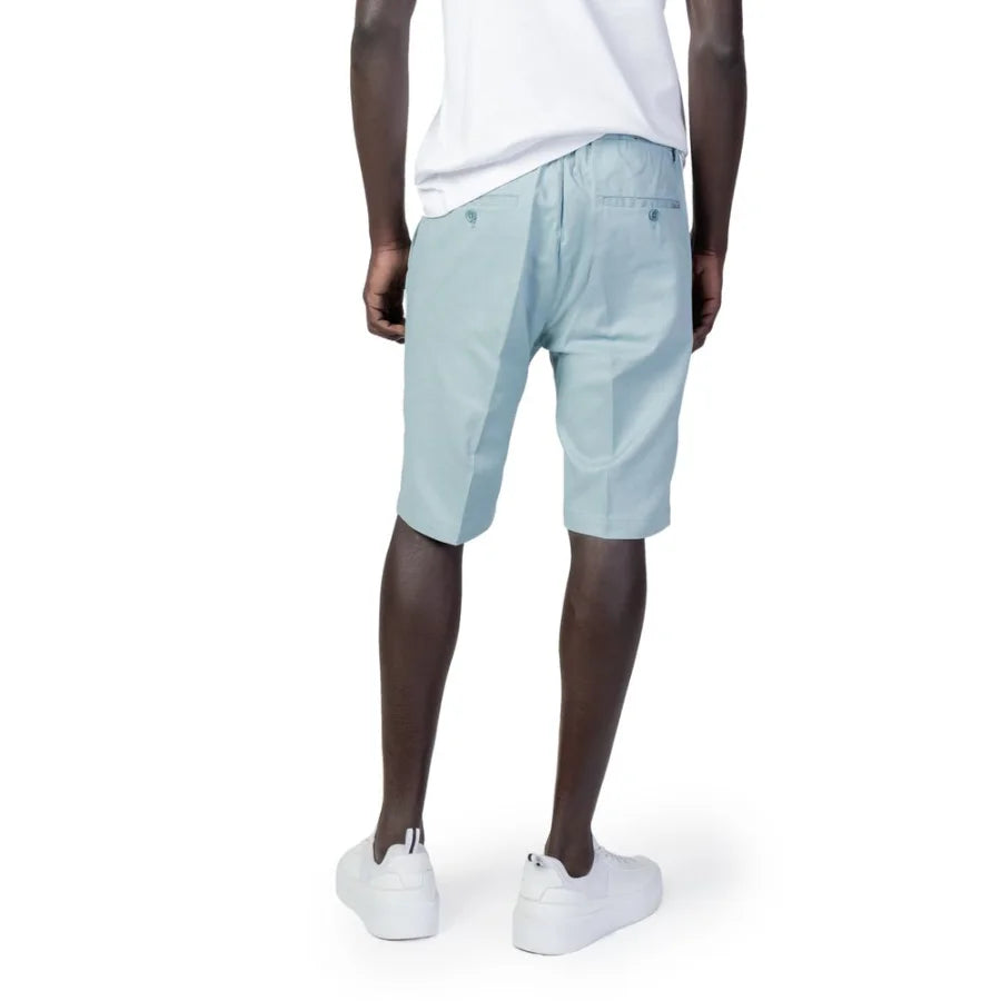 Antony Morato Bicolor Cotton Bermuda Shorts