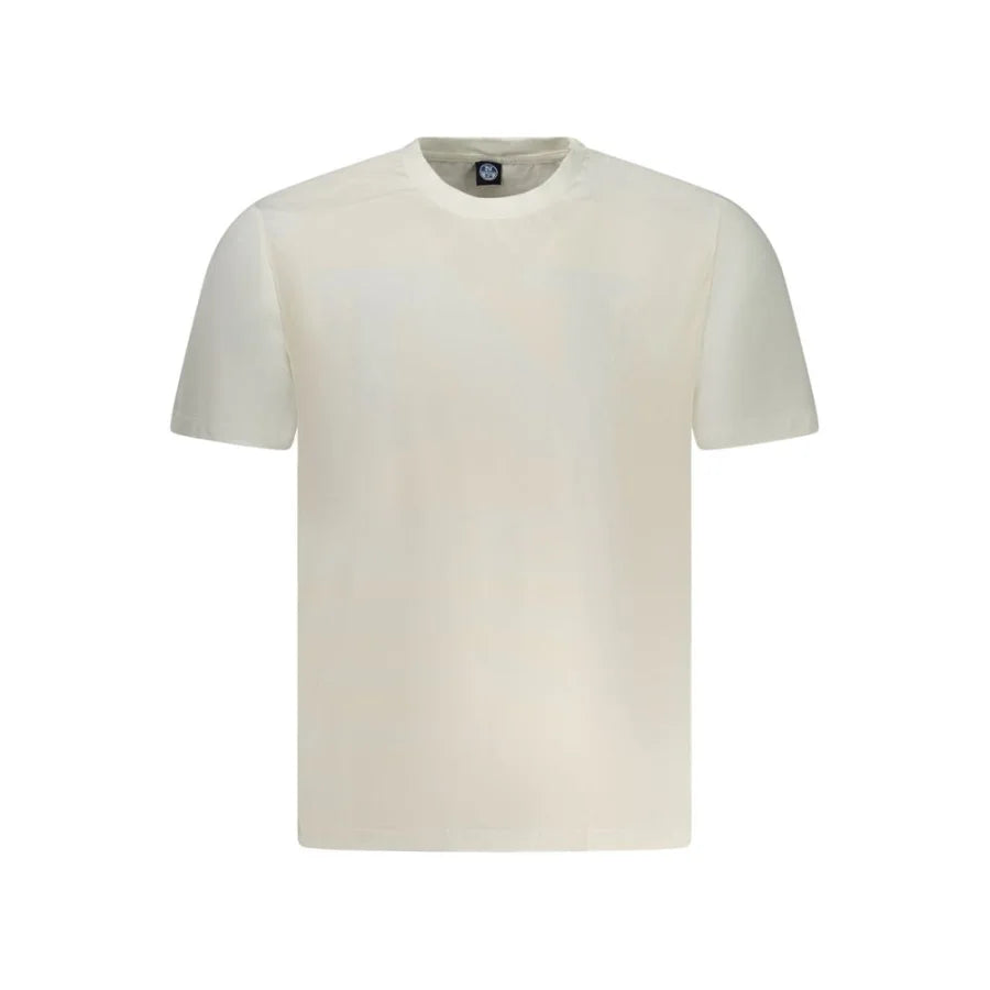 North Sails Bianco Cotton Men T-Shirt