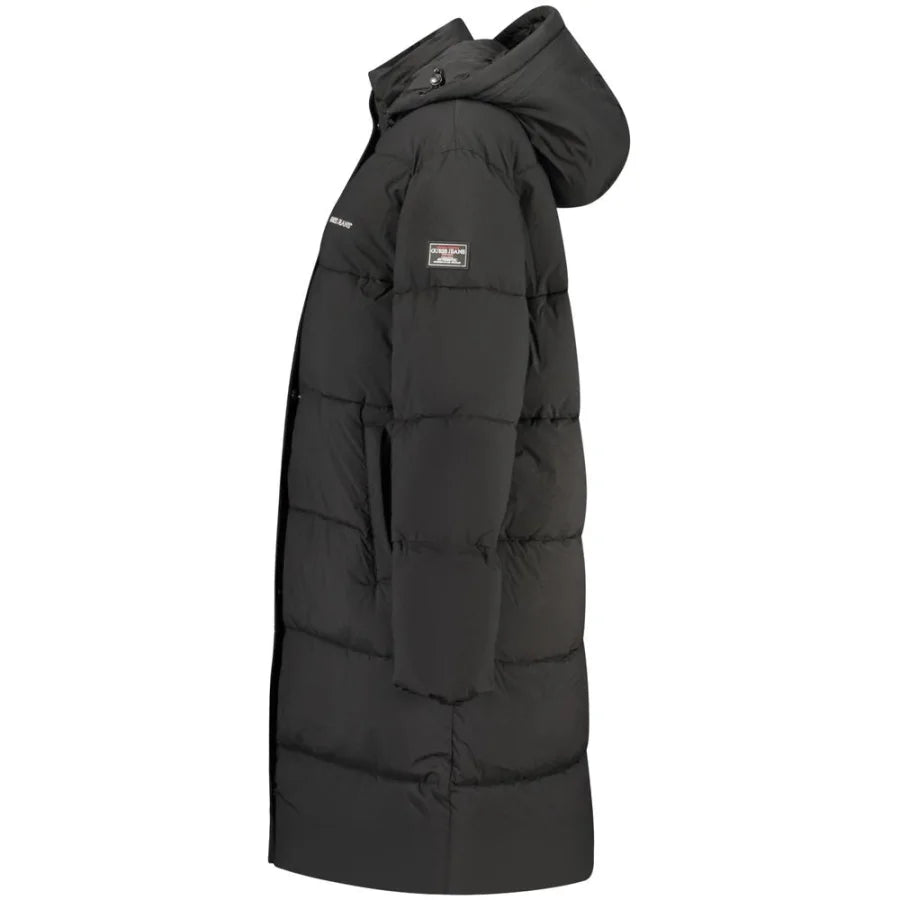 Guess Jeans Black Polyester Women’s Jacket