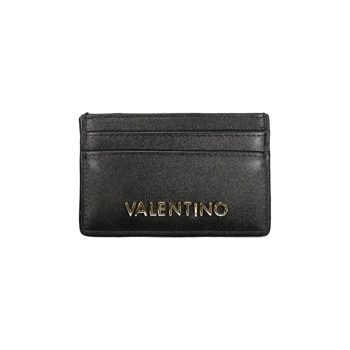Mario Valentino Black Polyurethane Women Wallet