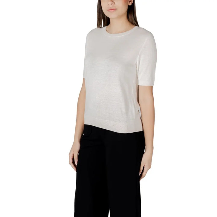 Street One Beige Viscose Sweatshirt