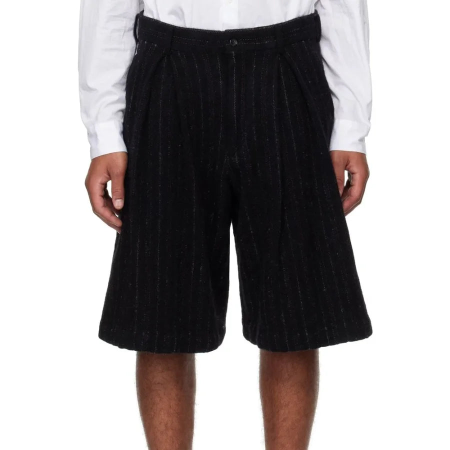 Comme Des Garçons Black Nylon Knee Length
