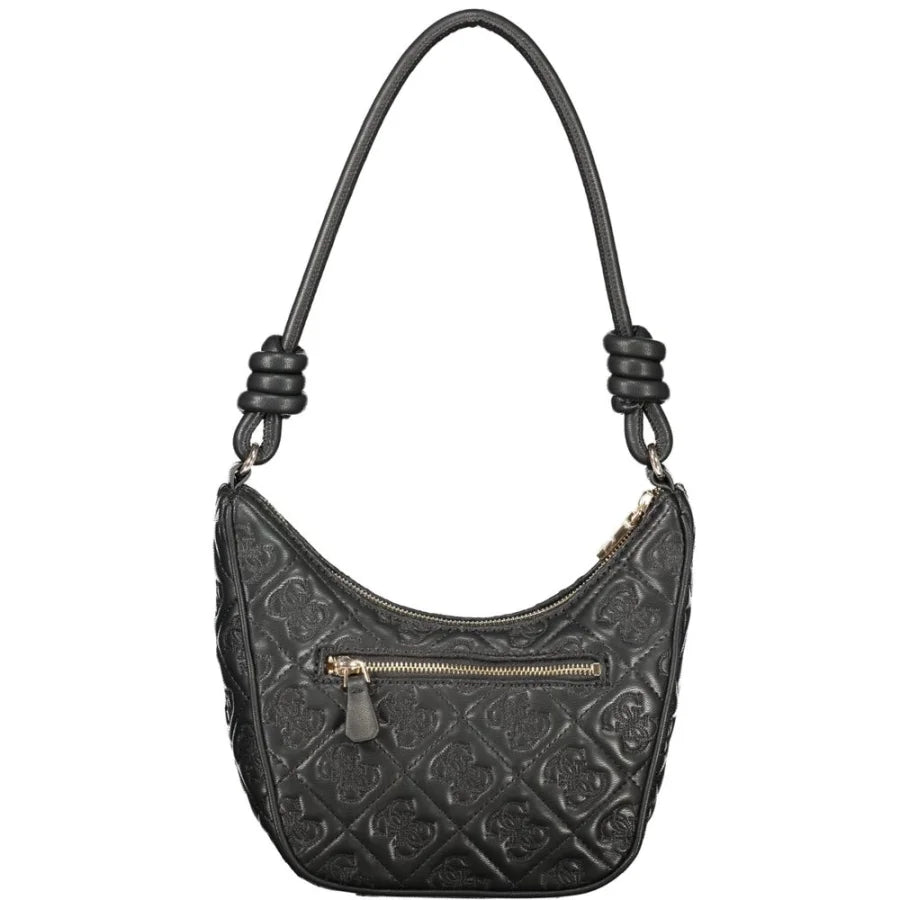 Guess Jeans Black Polyurethane Women Handbag
