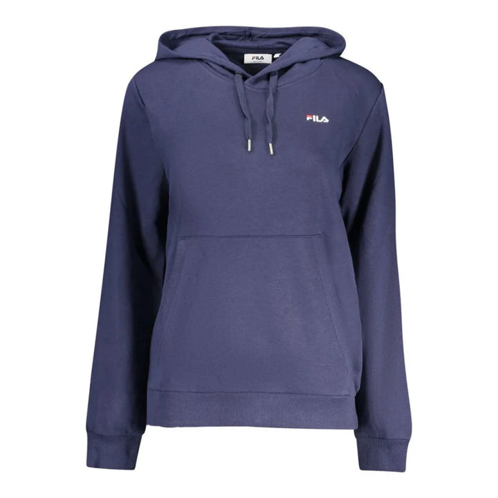 Fila Blue Organic Cotton Womens Hoodie